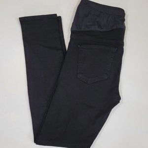 COH Belly Panel Skinny Maternity Jean in Black